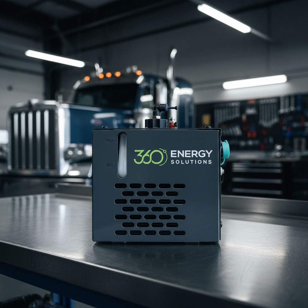 Steel box with tubes entering and exiting the sides.